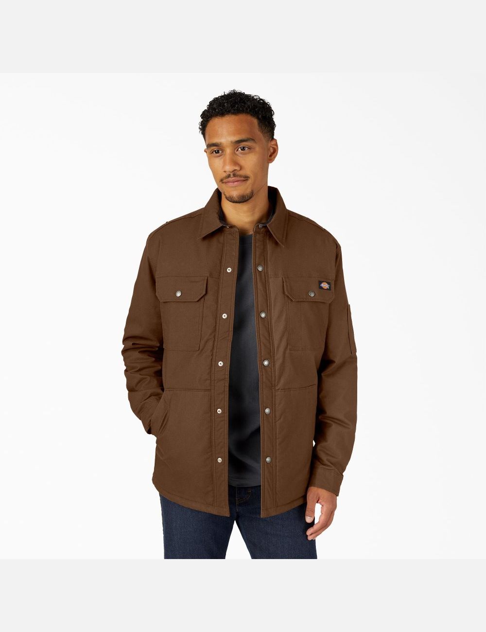 Timber Brown Dickies Hydroshield Duck Coats & Jackets | 974LZWUHF