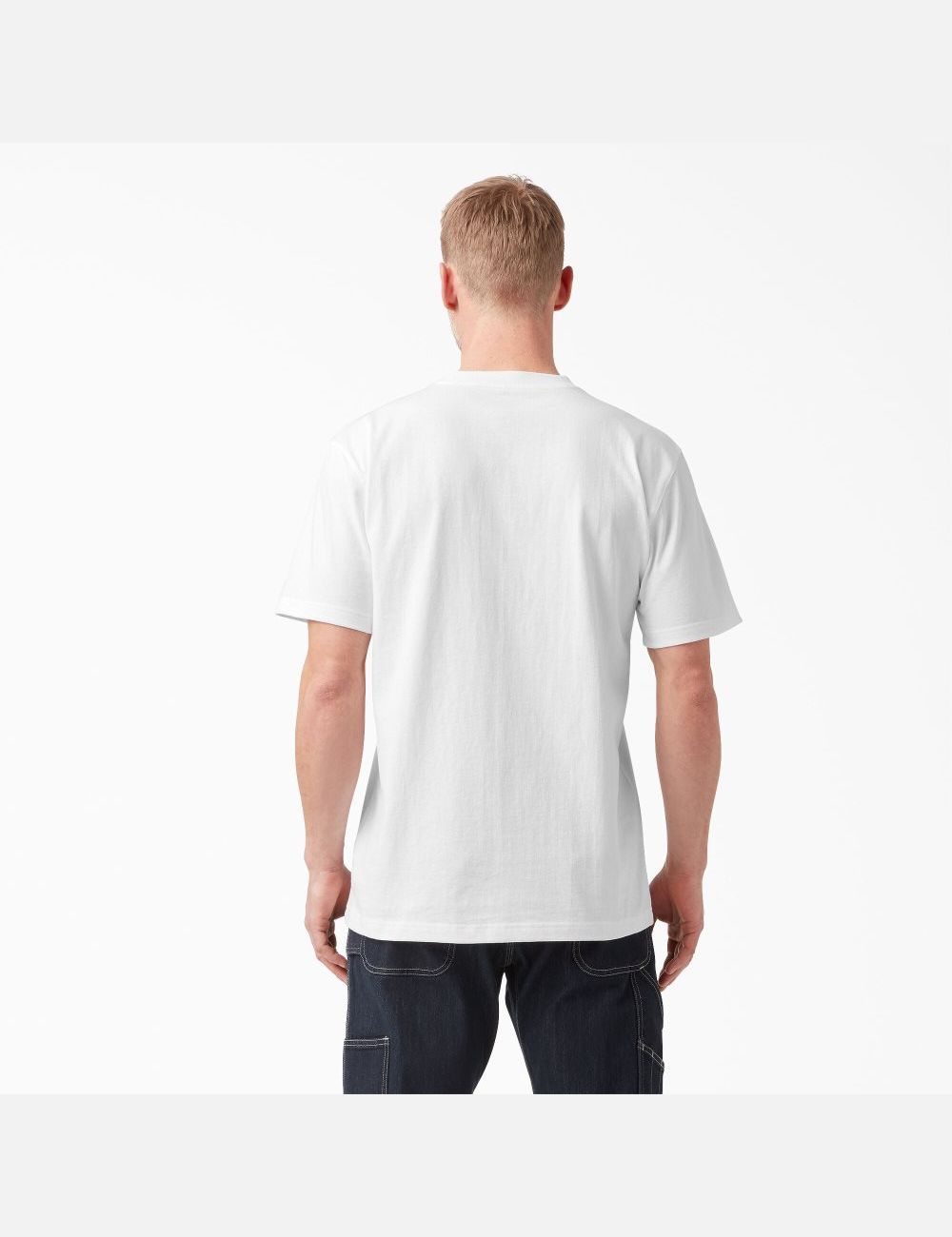 White Dickies 100 Year Anniversary T-Shirts | 127GXTSFN