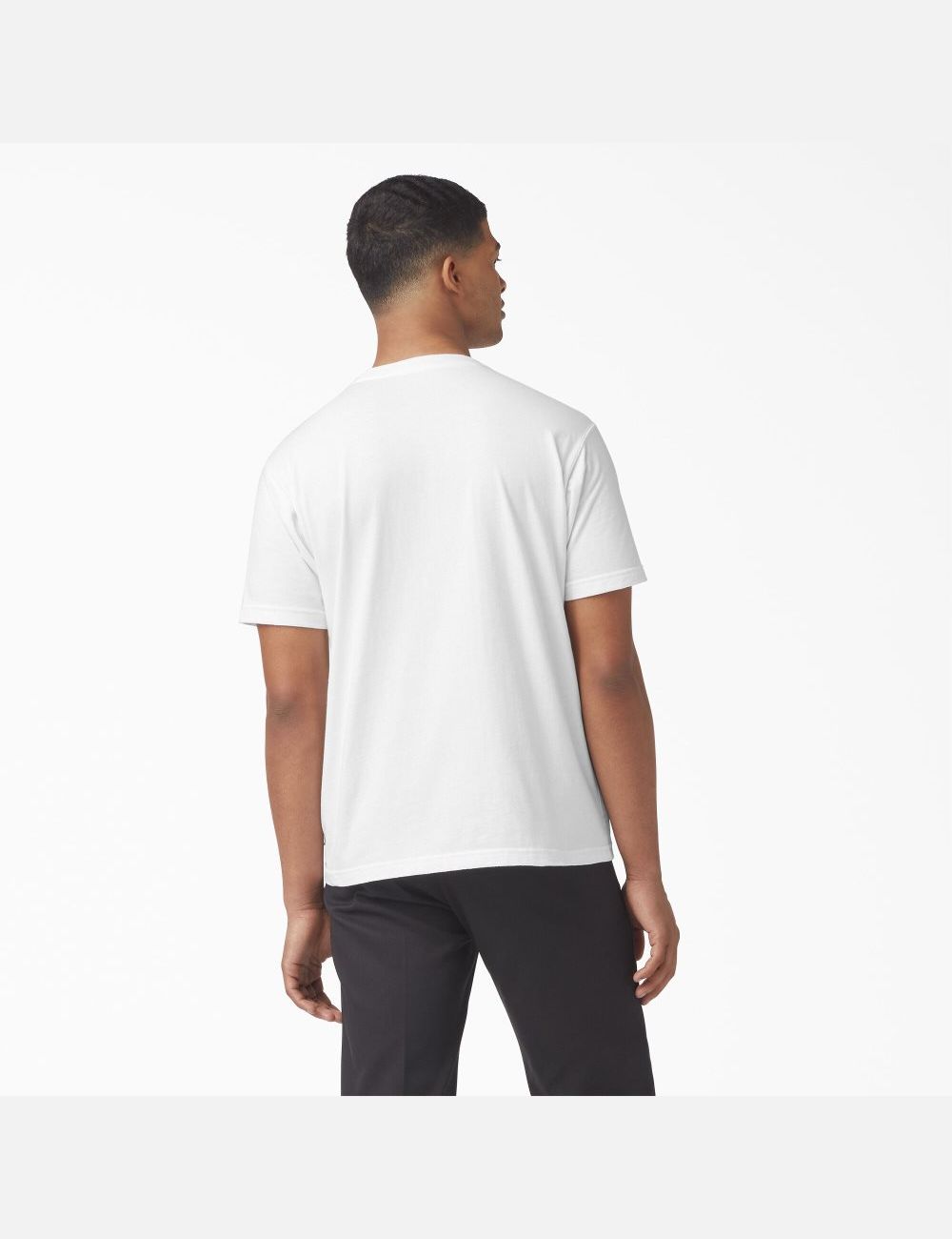 White Dickies 100 Year Graphic T-Shirts | 205AHFOGS