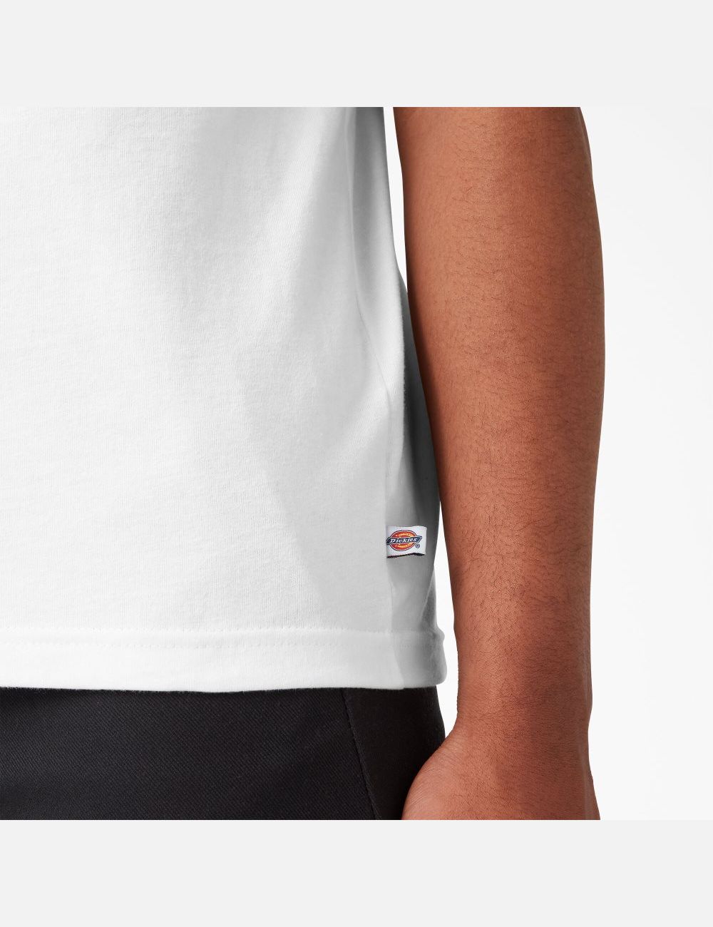 White Dickies 100 Year Graphic T-Shirts | 205AHFOGS