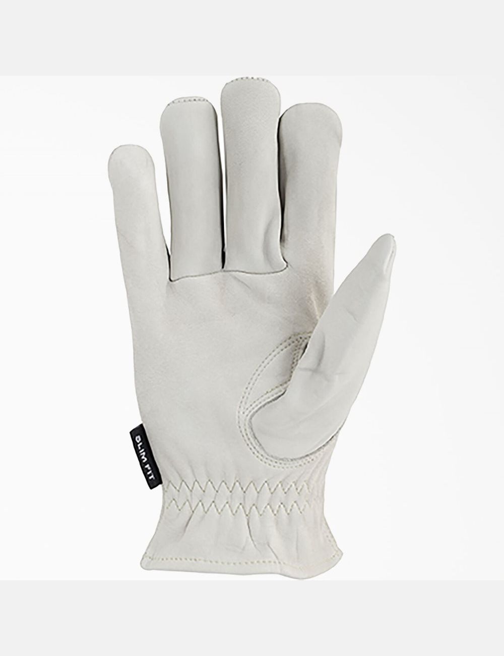 White Dickies Impact Performance Gloves | 932PCHINF