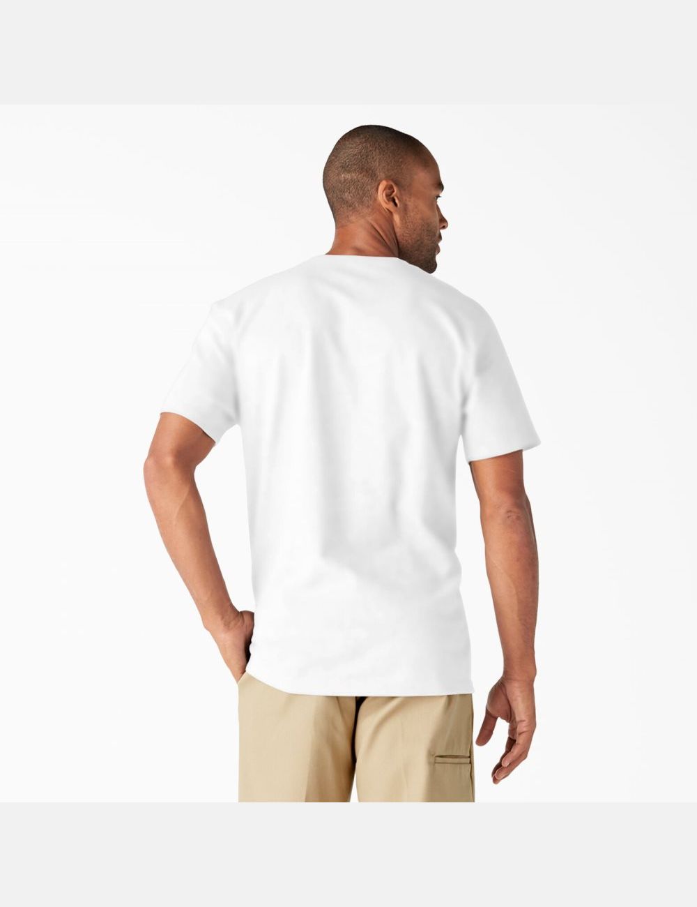 White Dickies Short Sleeve Relaxed Fit Graphic T-Shirts | 249ADMNEC