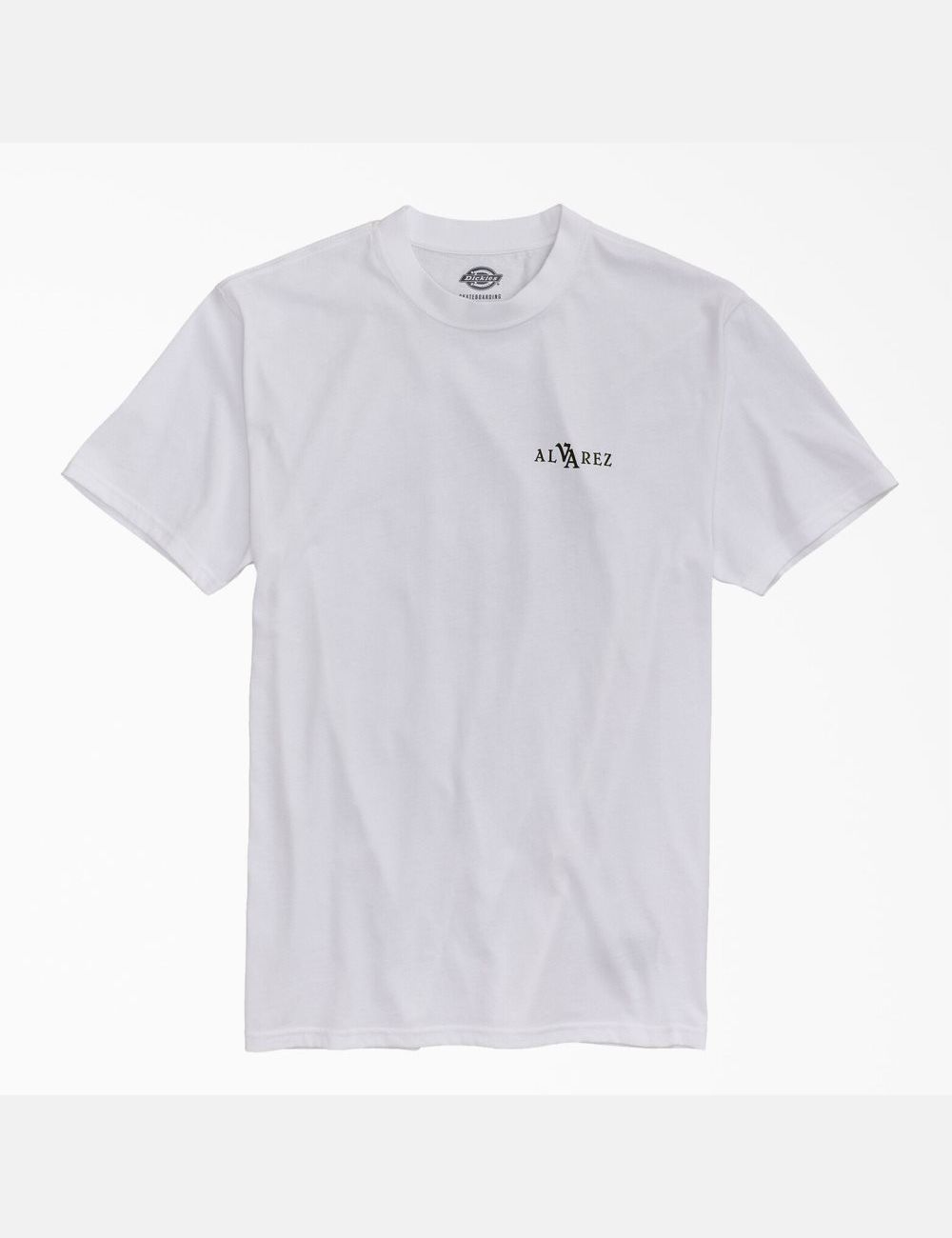 White Dickies Vincent Alvarez Graphic T-Shirts | 682YCKSVQ