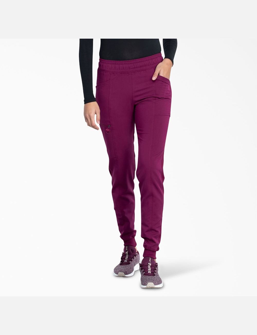 Wine Dickies Balance Jogger Pants Scrubs | 362FEDPIV