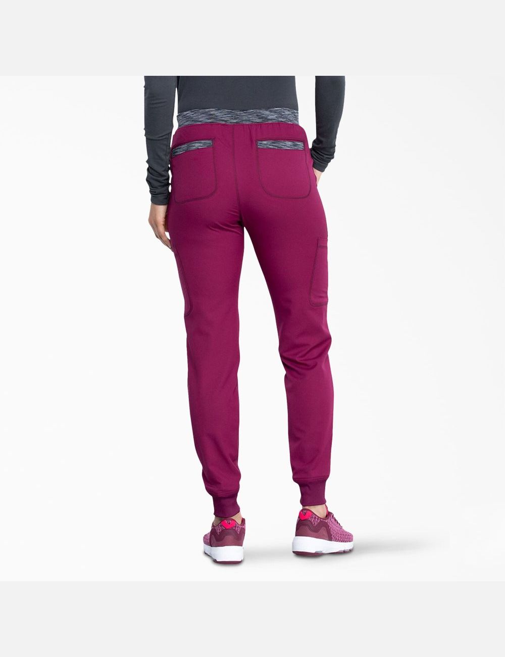 Wine Dickies Dynamix Jogger Pants Scrubs | 796LEQVGD