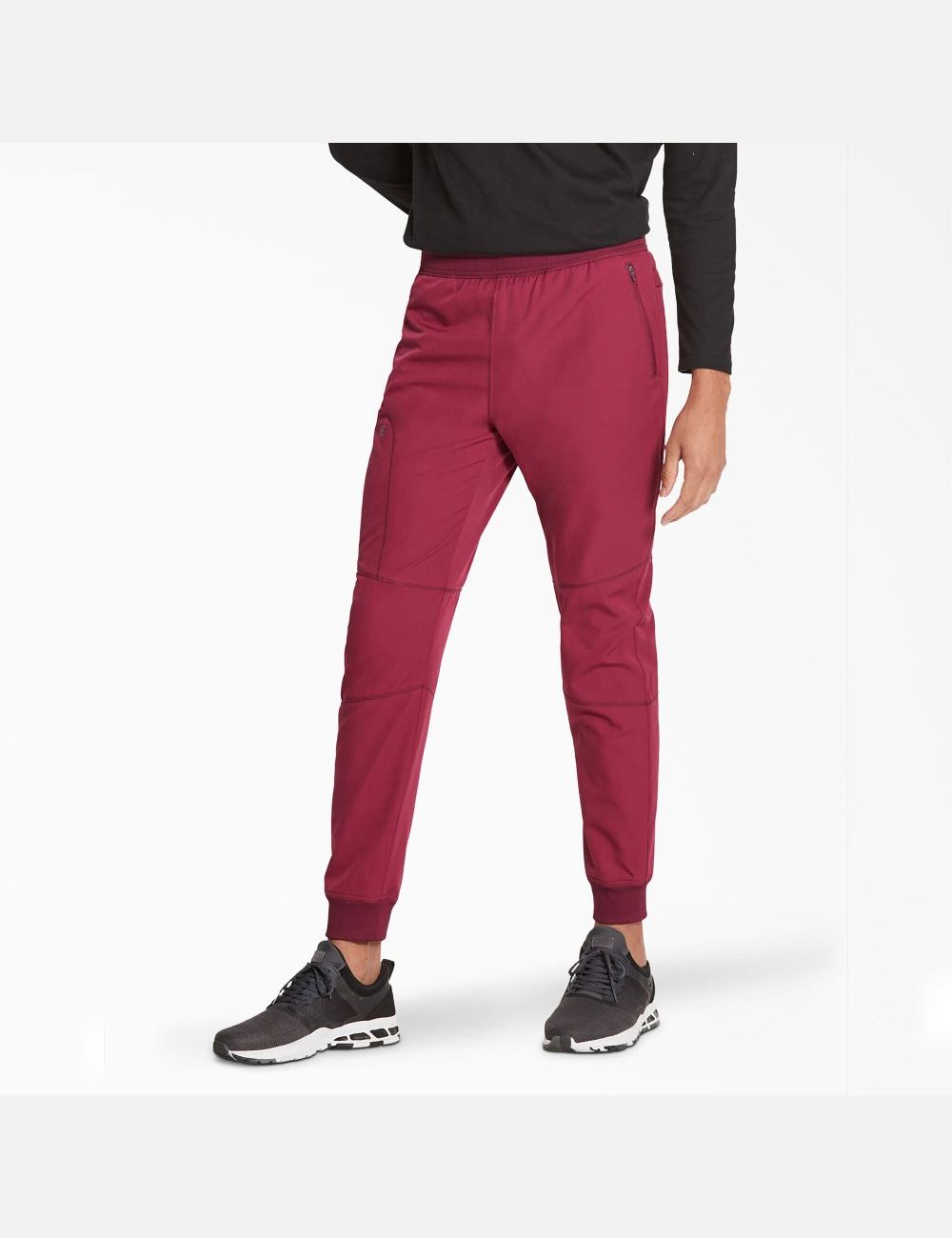 Wine Dickies Dynamix Natural Rise Jogger Pants Scrubs | 376HBNJCZ