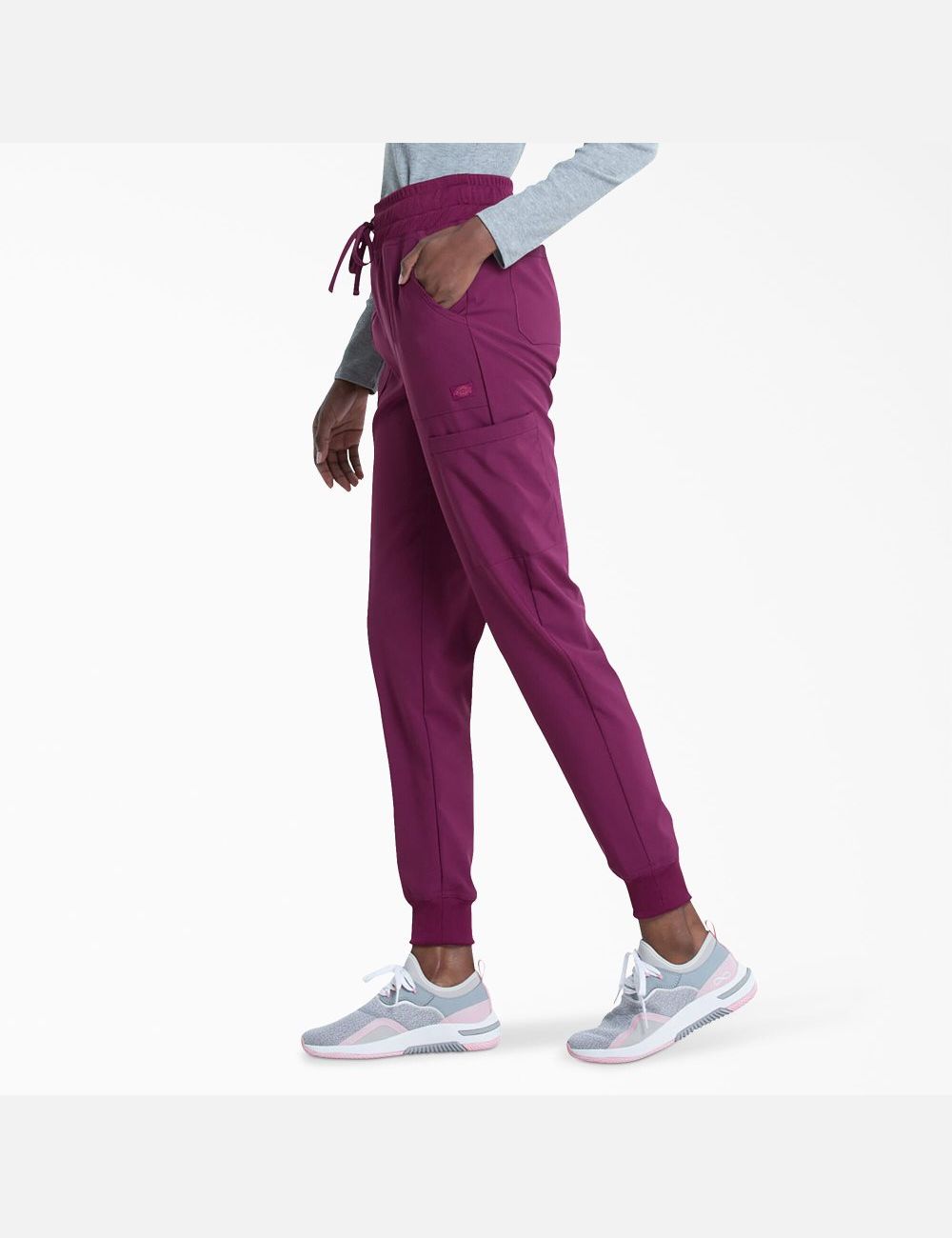 Wine Dickies EDS Essentials Jogger Pants Scrubs | 564PKODRV