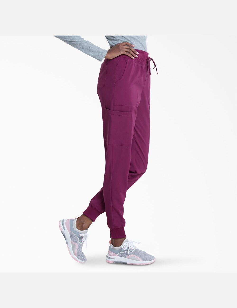 Wine Dickies EDS Essentials Jogger Pants Scrubs | 564PKODRV