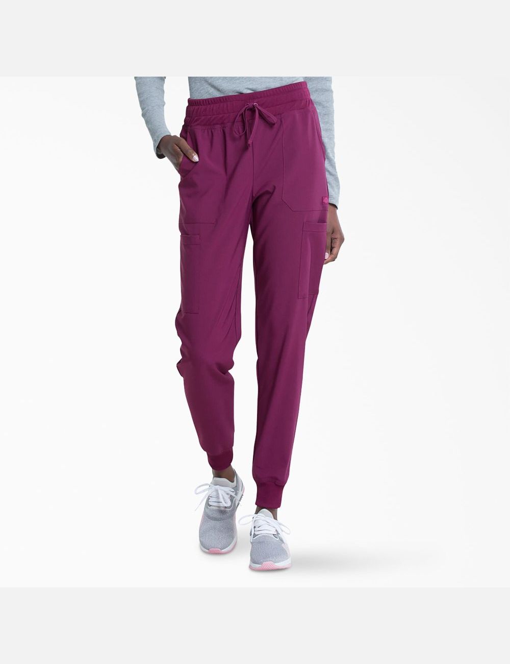 Wine Dickies EDS Essentials Jogger Pants Scrubs | 564PKODRV